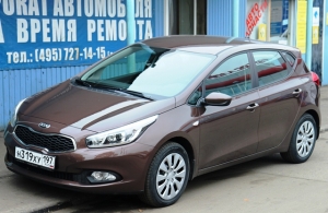 Аренда Kia Ceed в Москве